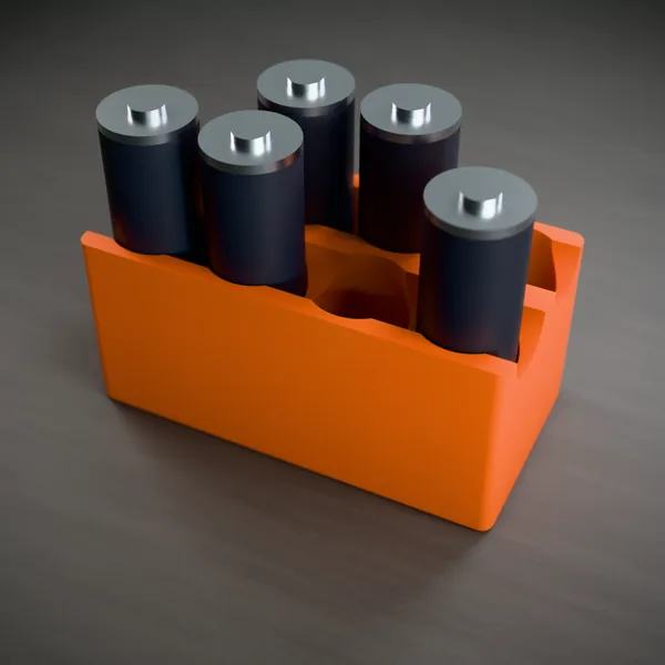 Batteriehalter (Batteriebox, Akkuhalter) – 3D-Druck-Modell nach Maß