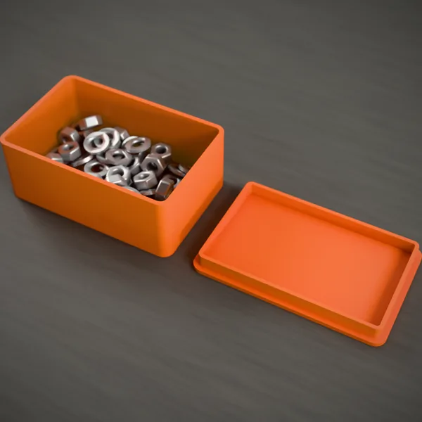 Box mit Deckel (Aufbewahrungsbox, Kiste) – 3D-Druck-Modell nach Maß