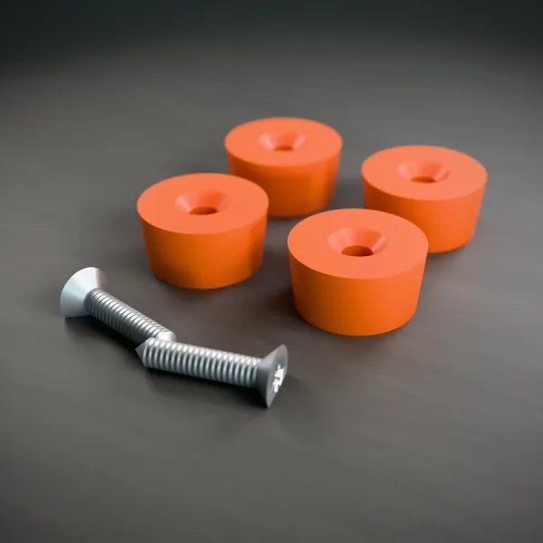 Standfüße (Gerätefüße, Möbelfüße) – 3D-Druck-Modell nach Maß