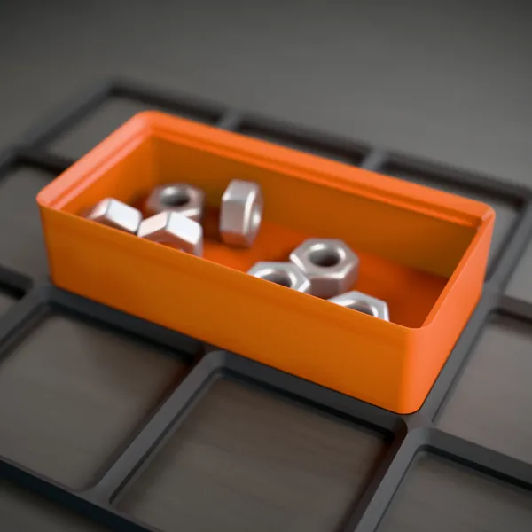 Gridfinity-Box (Gridfinity, Sortierbox) – 3D-Druck-Modell nach Maß