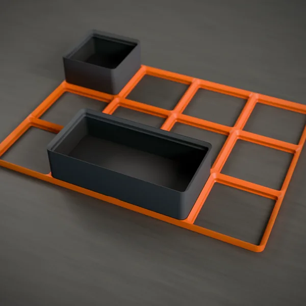 Gridfinity-Grundplatte (Gridfinity, Grundplatte) – 3D-Druck-Modell nach Maß