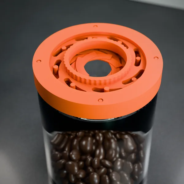 Irisblende (Iris, Blende) – 3D-Druck-Modell nach Maß