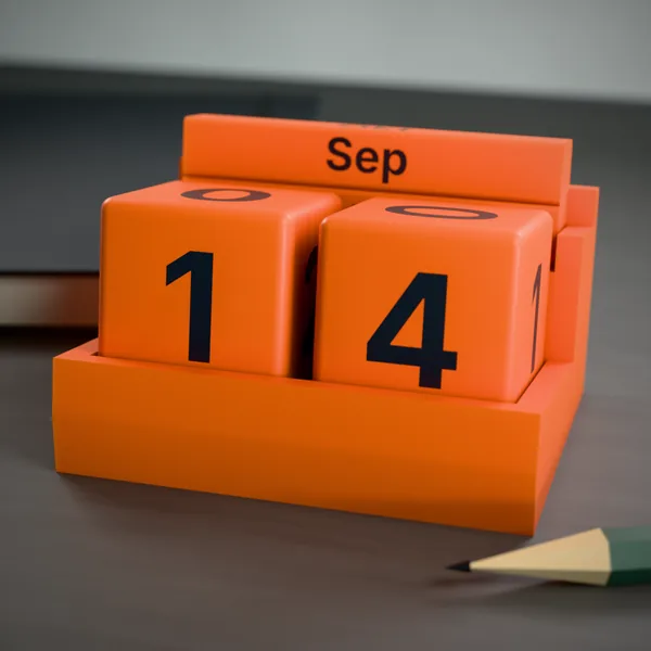 Dauerkalender-Würfel (Dauerkalender, Kalenderwürfel) – 3D-Druck-Modell nach Maß
