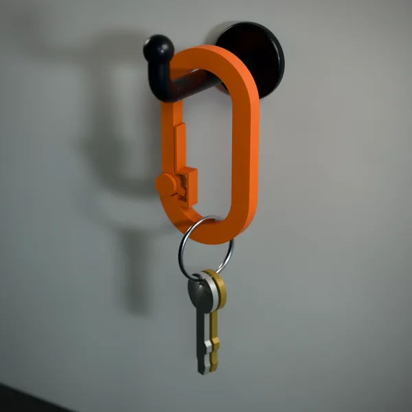 Karabiner (Schnapphaken, Schlüsselkarabiner) – 3D-Druck-Modell nach Maß