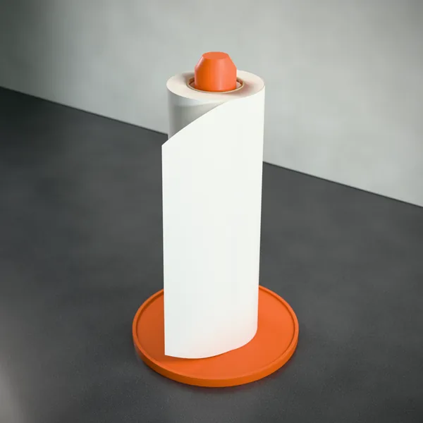 Küchenrollen-Halter (Küchenrolle, Küchenrollenhalter) – 3D-Druck-Modell nach Maß