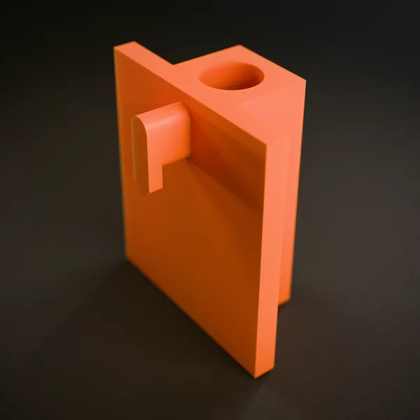 Halter für die Lochwand (Skådis, Skådis Haken) – 3D-Druck-Modell nach Maß