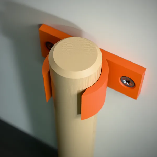 Rohrhalter (Schlauchhalter, Rohrschelle) – 3D-Druck-Modell nach Maß