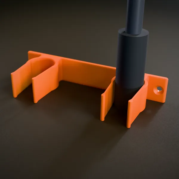 Rutenhalter (Angelhalter, Angelrutenhalter) – 3D-Druck-Modell nach Maß