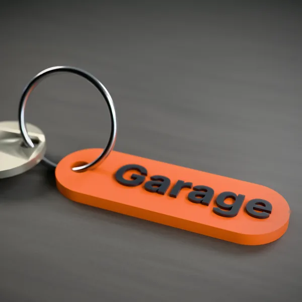 Schlüsselanhänger (Keychain, Anhänger) – 3D-Druck-Modell nach Maß