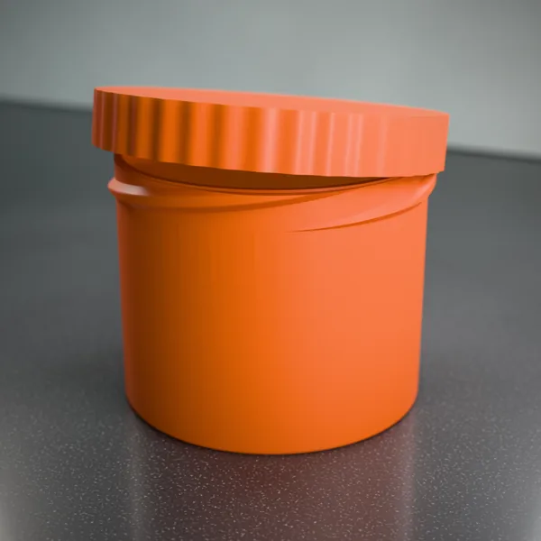 Schraubdose mit Gewinde (Schraubdose, Schraubdeckel) – 3D-Druck-Modell nach Maß