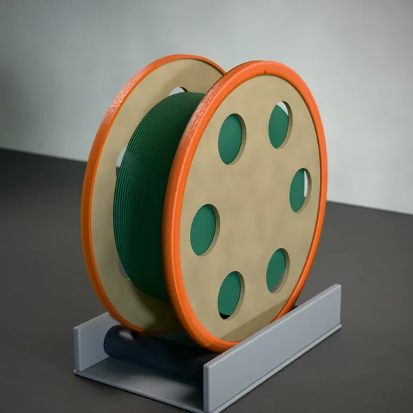 Ring für Pappspulen (Pappspule, Spulenadapter) – 3D-Druck-Modell nach Maß