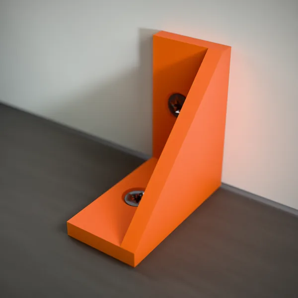 Winkel (Winkelverbinder, Eckwinkel) – 3D-Druck-Modell nach Maß