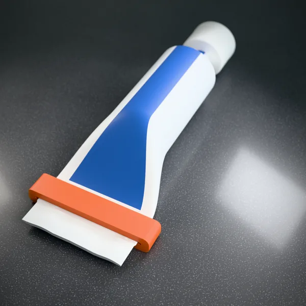 Zahnpasta-Quetscher (Zahnpasta, Tubenquetscher) – 3D-Druck-Modell nach Maß